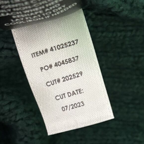 Torrid Cable Knit Dress Women's Size 2 2X Green Soft Stretch Holiday Work NEW - Picture 4 of 7